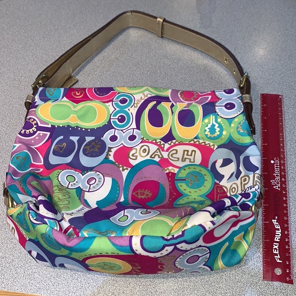 Coach Poppy Pop C Graffiti Shoulder bag - Picture 11 of 14